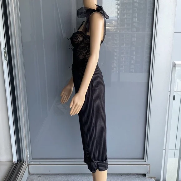 Vintage 90s Stripped Capris - Picture 3 of 10